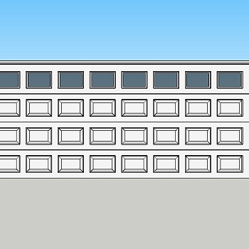 现代储物柜草图大师模型，储物柜sketchup模型下载