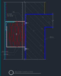 原创CAD石材干挂节点详图，节点大样cad施工图纸下载