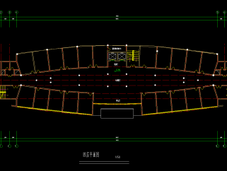 娱乐阳光厅综合楼CAD施工图，综合楼CAD建筑图纸下载