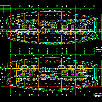 商业综合体建筑施工图，商业综合体CAD施工图纸下载