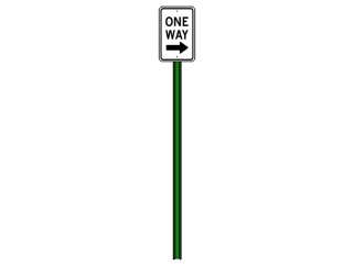 现代英语向右行使道路交通标志牌su模型下载、英语向右行使道路交通标志牌草图大师模型下载