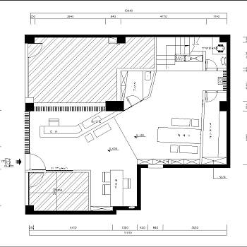 金阑湾SPA馆混搭风格CAD施工图套图，SPA馆CAD建筑图纸下载