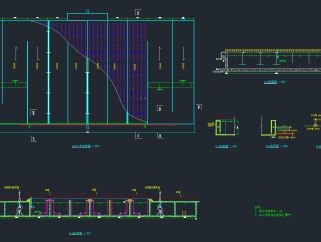 某污水处理厂A20工艺课程设计图，污水处理厂CAD施工图纸下载