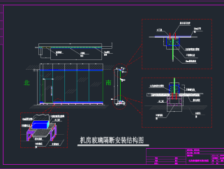 机房通用CAD弱电系统图，机房弱电CAD图纸下载