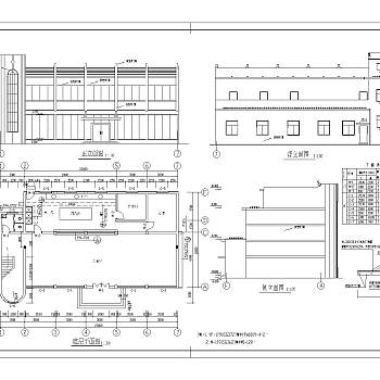 某食堂全套CAD施工图