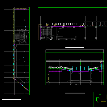 商业综合体建筑施工图，商业综合体CAD施工图纸下载